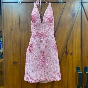 Size 4. Worn one time in great condition